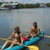 It's easy and fun to paddle the calm waters of the Cedar Key.
Come to Rains Cottage and see for yourself.