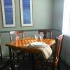 Enjoy dining together in Rains Cottage in quaint Cedar Key.